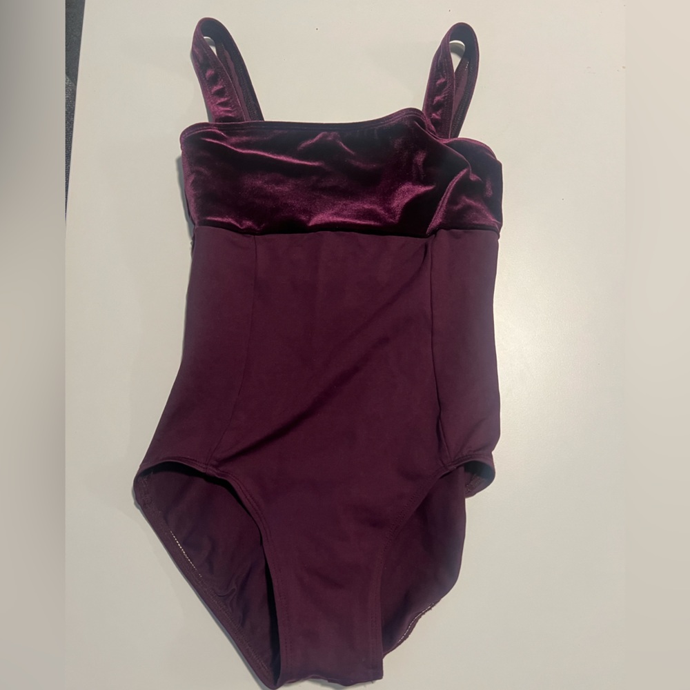 Burgundy Ainsliewear leotard small
